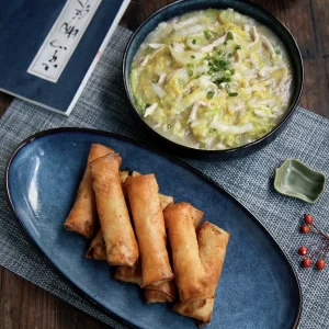 Rotten pork shredded pork Shanghai spring roll recipe tutorial entrepreneurial video course