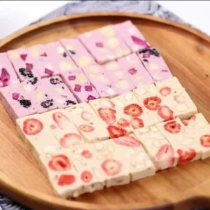 Multi-flavor nougat recipe tutorial Nougat ratio production technology tutorial video technology commercial formula