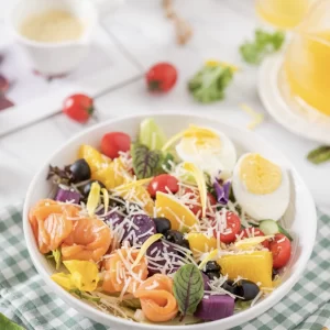 Tutorial on the recipe of various light food salads, technical tutorial on making light food salads, entrepreneurial video courses