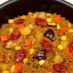 Lazy man stewed rice tutorial Lazy man stewed rice snack recipe set up a stall opening a store commercial recipe