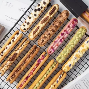 6 small gold bar milk pastry recipe tutorials Small gold bar milk pastry production technology tutorials Entrepreneurship video commercial courses