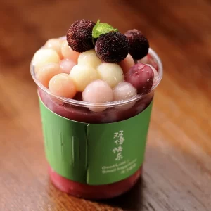 Multiple ice dumplings smoothie recipe tutorial Multiple flavor ice dumpling smoothie production technology commercial video course